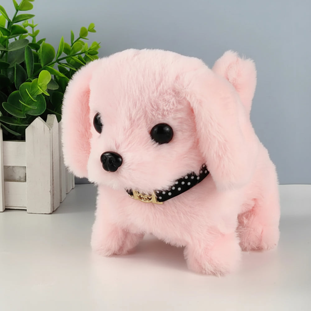 Plush Puppy Toy Walking & Barking Touch-Responsive