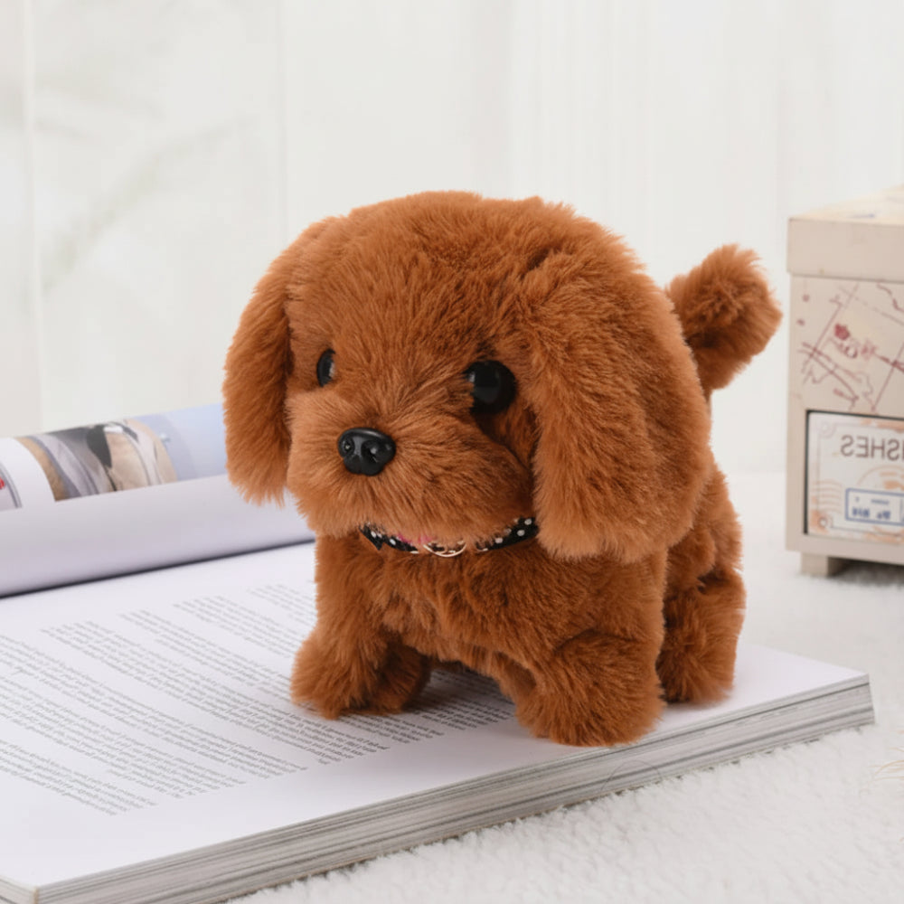 Plush Puppy Toy Walking & Barking Touch-Responsive