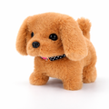 Plush Puppy Toy Walking Motion & Barking Sounds