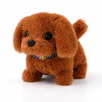 Plush Puppy Toy Walking Motion & Barking Sounds