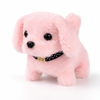 Plush Puppy Toy Walking Motion & Barking Sounds