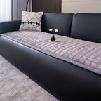 Plush Quilted Microfiber Sofa Cover (Machine Washable)