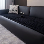 Plush Quilted Microfiber Sofa Cover (Machine Washable)