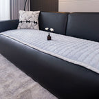 Plush Quilted Microfiber Sofa Cover (Machine Washable)
