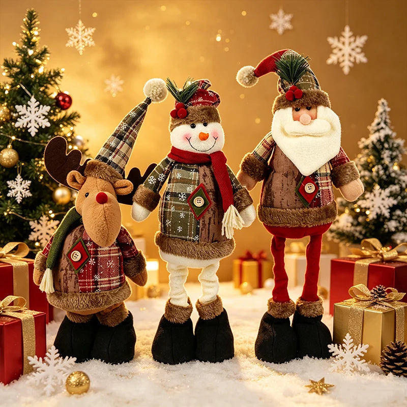 Plush Reindeer Soft Child-Safe Filling Scarf & Hat