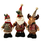 Plush Reindeer Soft Plush Safe Filling Scarf & Hat