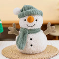 Plush Snowman Soft Cuddly Scarf & Hat 25cm