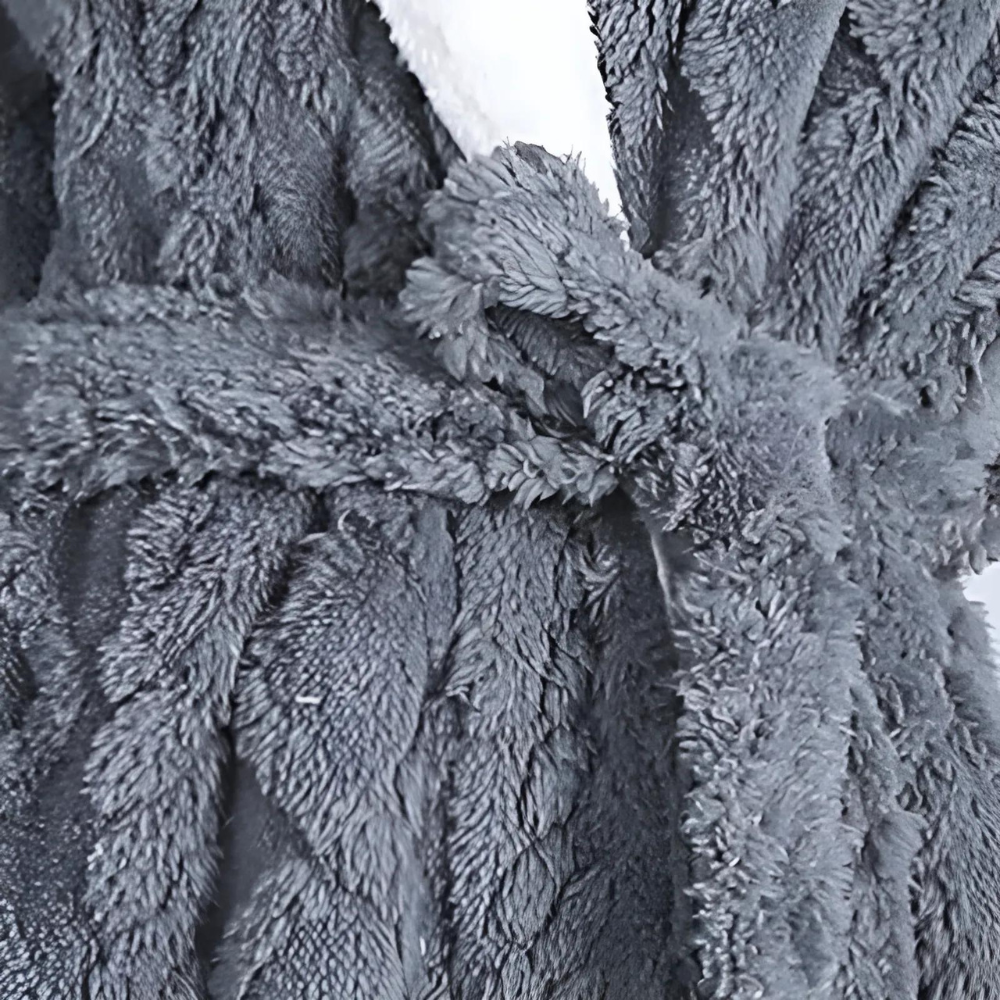 Plush Super-Absorbent Long Hooded Robe