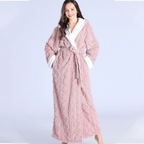 Plush Super-Absorbent Long Hooded Robe