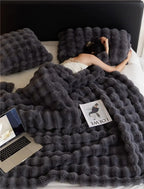 Plush Throw Blanket Ultra-Soft Machine Washable