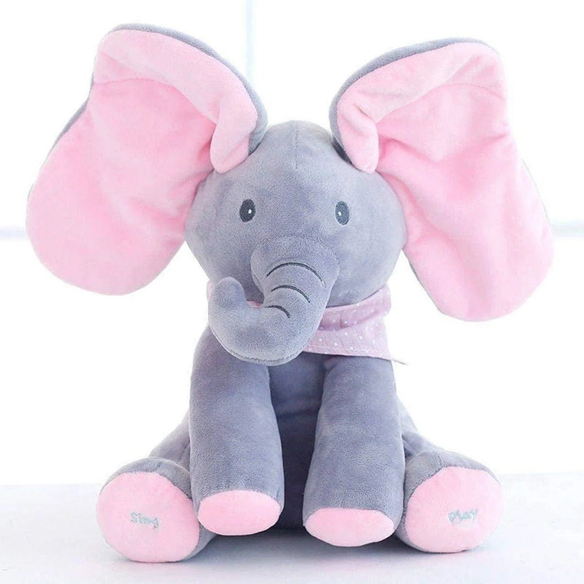 Plush Toy Foot-Activated Animated Ears & Songs