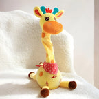 Plush Toy Giraffe Interactive Mimics Speech Plays 60 Songs