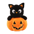 Plush Toy Halloween Soft Embroidered Face 6 Inch