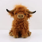 Plush Toy Highland Cow Velvety 25cm Tall