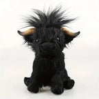 Plush Toy Highland Cow Velvety 25cm Tall