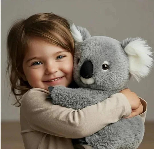 Plush Toy Koala Evenly Weighted Contoured Portable