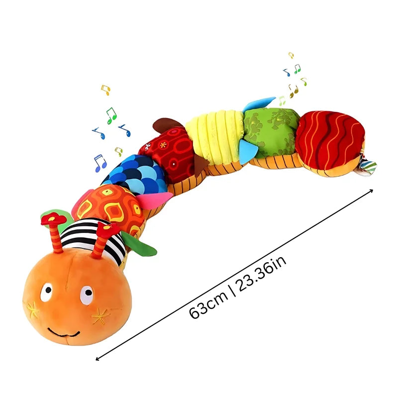 Plush Toy Musical Rattle & Crinkle Machine Washable