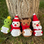 Plush Toy Santa Hat & Scarf Soft & Cuddly