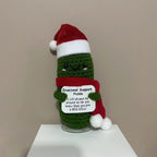 Plush Toy Santa Hat & Scarf Soft & Cuddly