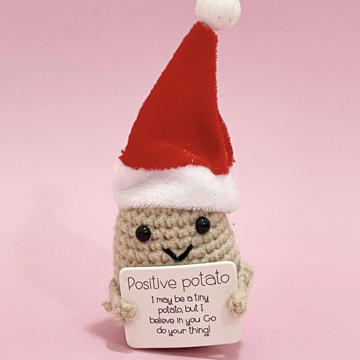 Plush Toy Soft Cuddly Santa Hat & Scarf