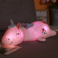 Plush Unicorn Soothing Rainbow LED Night Light