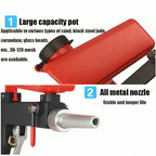 Pneumatic Sandblasting Gun 90 PSI 21 Lb Metal Cup