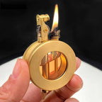 Pocket Lighter Retro Metal Refillable Petrol