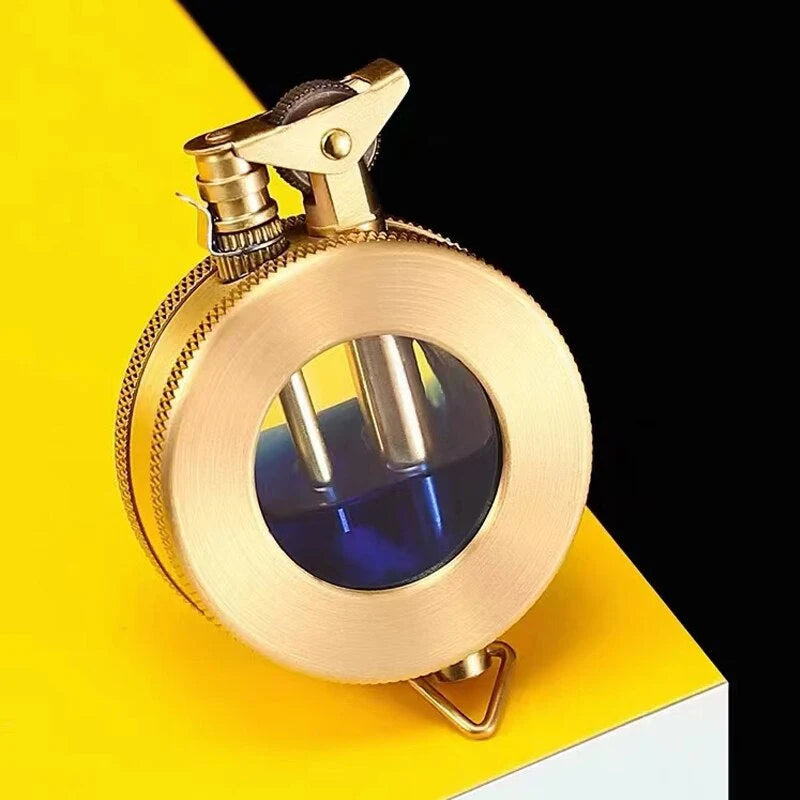 Pocket Lighter Retro Metal Refillable Petrol
