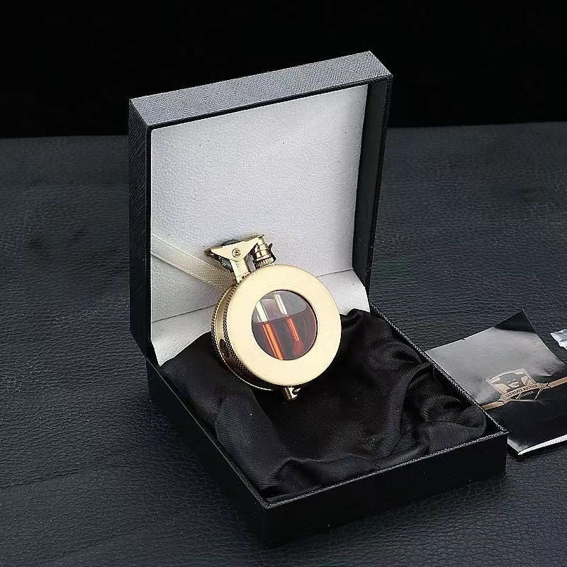 Pocket Lighter Retro Metal Refillable Petrol