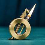 Pocket Lighter Retro Metal Refillable Petrol