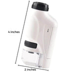 Pocket Microscope 60-120X Adjustable LED