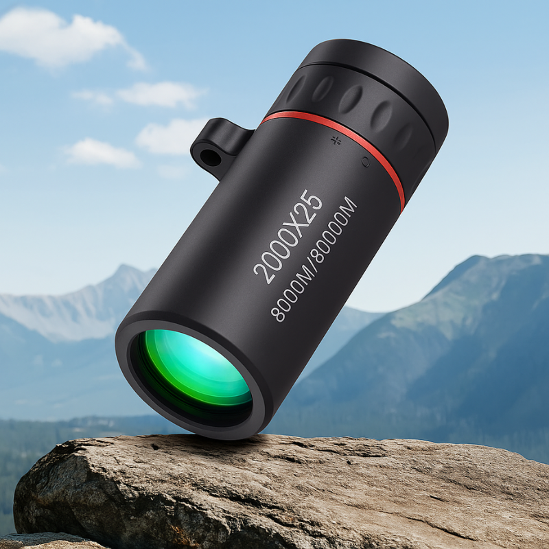 Pocket Monocular 2000x25 HD Compact & Lightweight