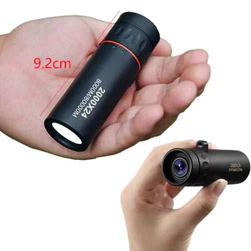 Pocket Monocular 50x Magnification Ultralight Waterproof