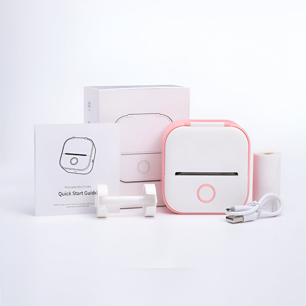 Pocket Photo Printer Inkless Thermal Bluetooth