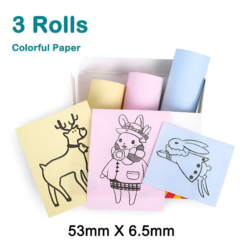 Pocket Photo Printer Inkless Thermal Bluetooth