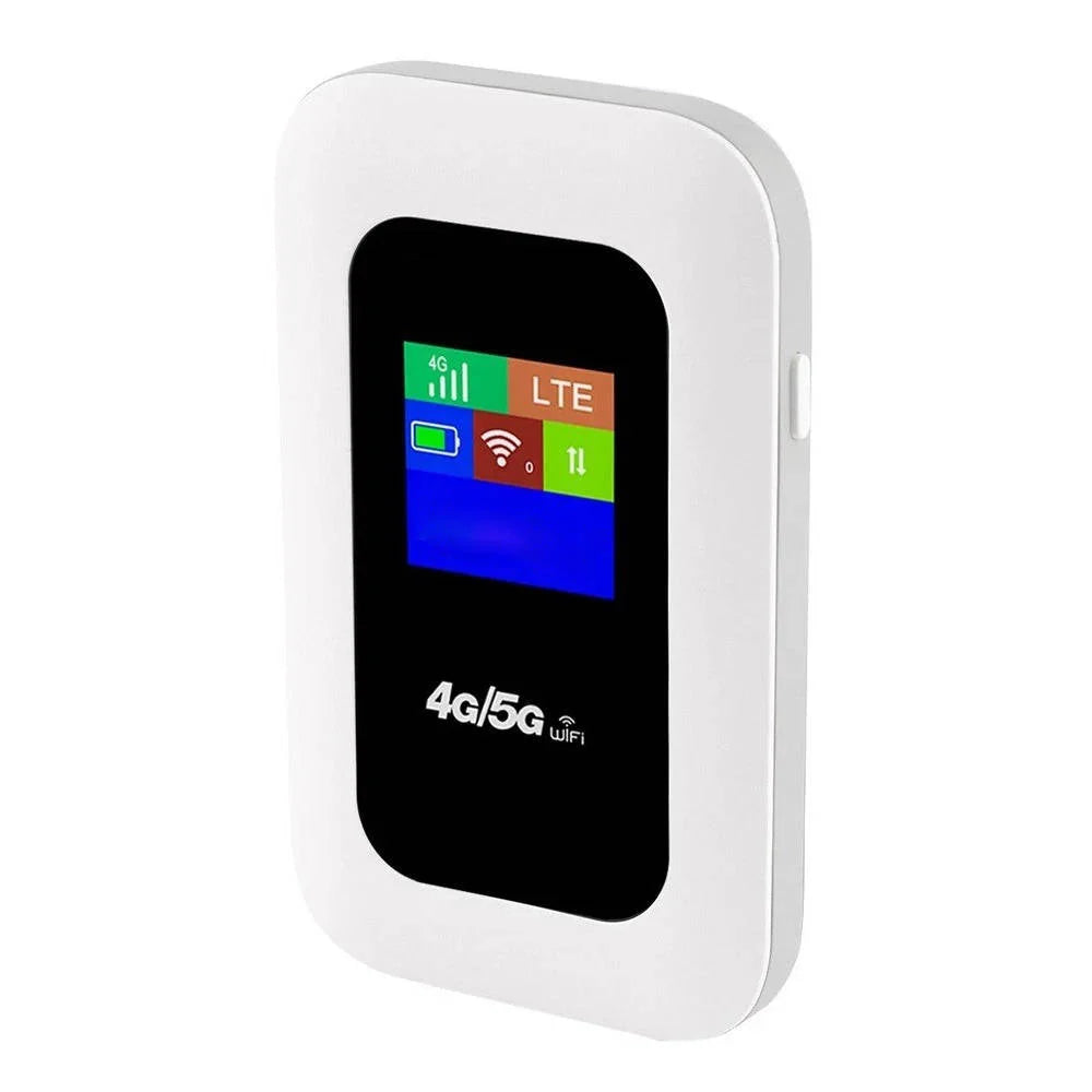 Pocket WiFi Hotspot Unlocked LTE 10-Device 6-Hour Battery