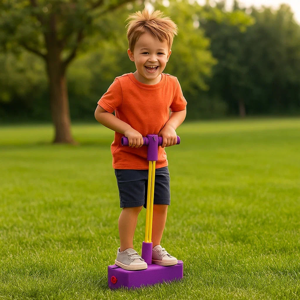 Pogo Jumper Non-Slip Foam Base & Foam Grip Handle