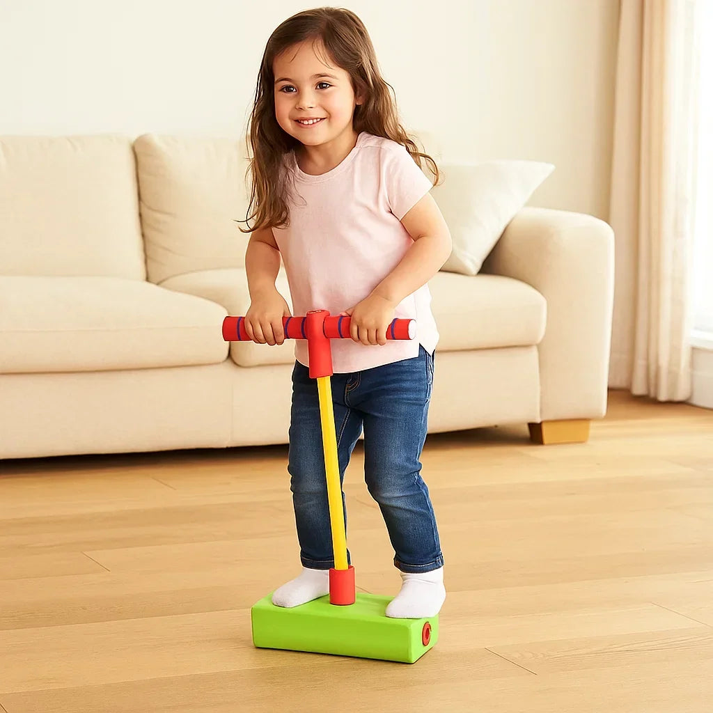 Pogo Jumper Non-Slip Foam Base & Foam Grip Handle