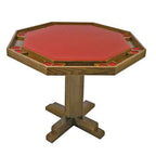 Poker Table Heavy-Duty Pedestal Base Seats 8