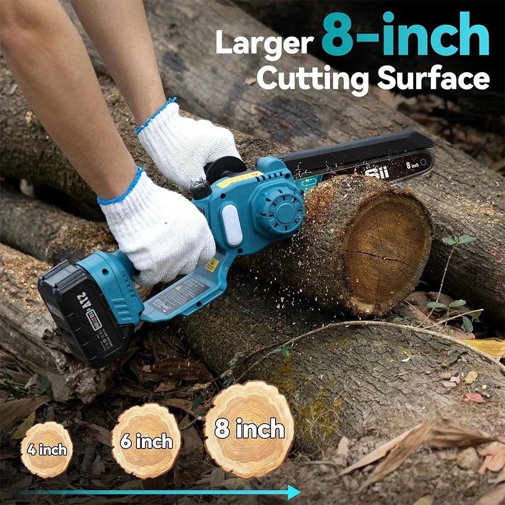 Pole Saw Cordless Telescopic 16.4 Ft Reach