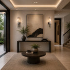 Polished Marble Hardwired LED Wall Light