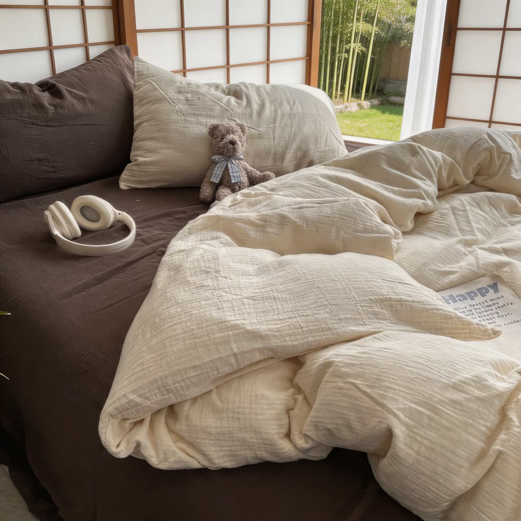 Polyester Blend Easy-Care Bedding Set