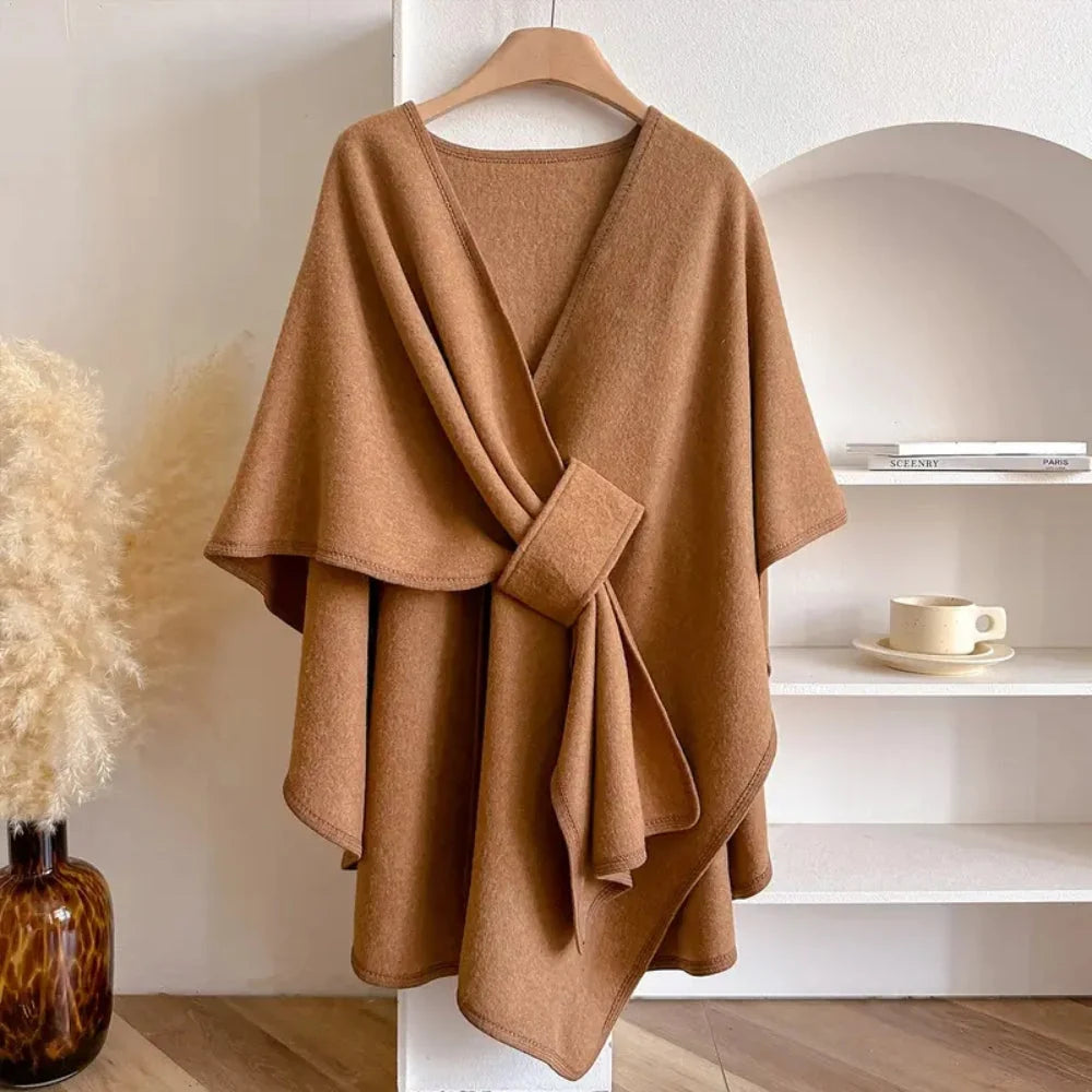 Poncho Cape Windproof Lightweight Acrylic