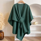 Poncho Cape Windproof Lightweight Acrylic