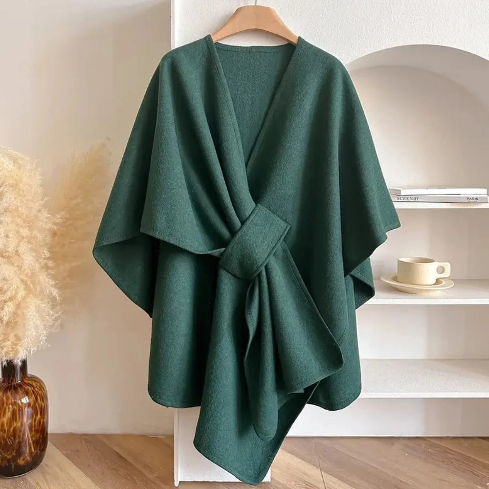 Poncho Cape Windproof Lightweight Acrylic