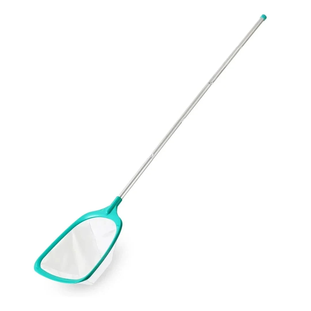 Pond Skimmer Net Retractable Aluminum Pole Durable Mesh
