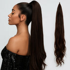 Ponytail Extension Clip & Wrap Invisible Pins