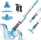 Pool Cleaner Cordless Rechargeable Interchangeable Heads