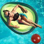 Pool Float Avocado-Shaped Detachable Pit Ball