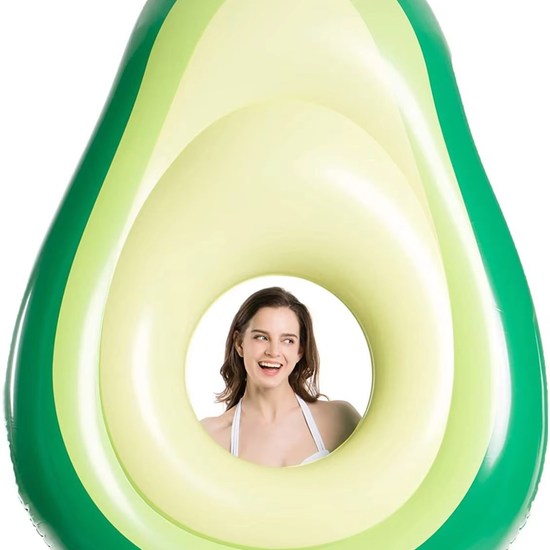 Pool Float Avocado-Shaped Detachable Pit Ball